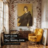 Portrait of a Lady - Velazquez Elegant Noblewoman in Black Dress canvas wall art - Image 3