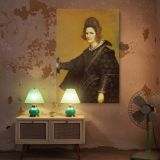 Portrait of a Lady - Velazquez Elegant Noblewoman in Black Dress canvas wall art - Image 5
