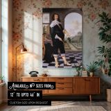 Portrait of a Man - Dutch Baroque Gentleman by Danckerts de Rij canvas wall art