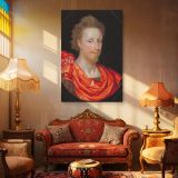 Portrait of a Man in Classical Costume - Renaissance Nobleman by Marcus Gheeraerts II canvas wall art - Image 4
