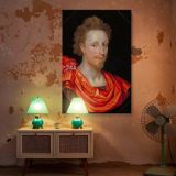 Portrait of a Man in Classical Costume - Renaissance Nobleman by Marcus Gheeraerts II canvas wall art - Image 6