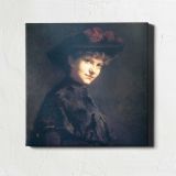 Portrait of a Woman in Black — room mockup view 1