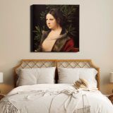 Portrait of a Young Woman (Laura) (1506) — room mockup view 17