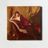 Portrait of Countess Michael Károlyi by John Quincy Adams — room mockup view 1