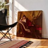 Portrait of Countess Michael Károlyi by John Quincy Adams — room mockup view 2