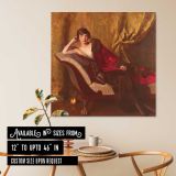 Portrait of Countess Michael Károlyi by John Quincy Adams — room mockup view 6