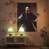 Portrait of Maffeo Barberini - Refined Noble Pose by Caravaggio canvas wall art - Image 5