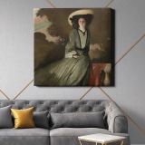 Portrait of Mrs. John White Alexander by John White Alexander — room mockup view 21