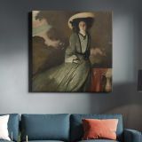 Portrait of Mrs. John White Alexander by John White Alexander — room mockup view 3