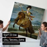 Prince Baltasar Carlos by Diego Velázquez — room mockup view 4