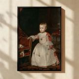 Prince Philip Prospero - Velazquez Fragile Spanish Royal Child Portrait canvas wall art - Image 2