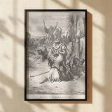 Prodigal Son Returns - Forgiveness and Embrace by Gustave Dore canvas wall art - Image 2