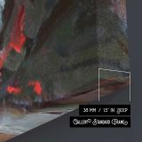 Profile Portrait with a Red Flower by Daniel Gerhartz — room mockup view 5