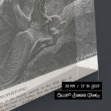 Prophet Ezekiel Preaching - Gustave Dore Vision with Dramatic Sky canvas wall art - Image 8