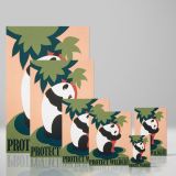 Protect Wildlife - Vintage Panda Hugging Tree Design canvas wall art - Image 4