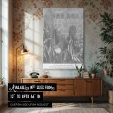 Queen of Sheba Visits Solomon - Gustave Dore Palace Scene with Attendants canvas wall art