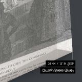 Queen Vashti Refuses the King - Gustave Dore Courtroom Scene canvas wall art - Image 8