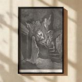 Raising of Lazarus - Resurrection Miracle by Gustave Dore canvas wall art - Image 2