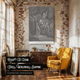 Raising of Lazarus - Resurrection Miracle by Gustave Dore canvas wall art - Image 3
