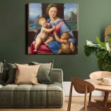 RAPHAEL'S The Garvagh Madonna (1509–1510) — room mockup view 15