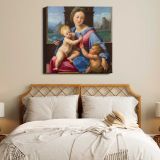 RAPHAEL'S The Garvagh Madonna (1509–1510) — room mockup view 17