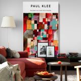 Red, Green, Violet-Yellow Rhythms - Abstract Color Geometry By Paul Klee canvas wall art