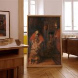 Return of the Prodigal Son - Rembrandt Golden Earth Tones and Grace canvas wall art - Image 7
