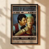 River of No Return Poster - Retro Glam Movie Decor - Image 2