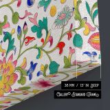 Romantic floral ornamental seamless pattern background — room mockup view 5