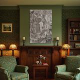 Round Tower Interior - Giovanni Battista Piranesi Architectural Engraving canvas wall art - Image 4