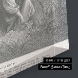 Ruth and Boaz in Harvest - Gustave Dore Field Blessing Scene canvas wall art - Image 8