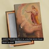 Sacred Heart Apparition - Vision to Nun in Clouds canvas wall art - Image 6
