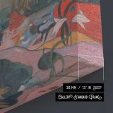 Sacred Spring, Sweet Dreams (nave Nave Moe) by Paul Gauguin - canvas surface and wrapped edge detail