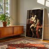 Saint John in the Wilderness - Solitude and Reflection by Caravaggio canvas wall art - Image 6