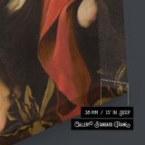 Saint John in the Wilderness - Solitude and Reflection by Caravaggio canvas wall art - Image 8