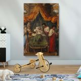 Saints Cosmas and Damian - Treating Bedridden Patient Scene canvas wall art - Image 2