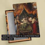 Saints Cosmas and Damian - Treating Bedridden Patient Scene canvas wall art - Image 6