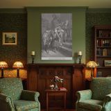 Samaritan at the Inn - Biblical Kindness Scene by Gustave Dore canvas wall art - Image 4