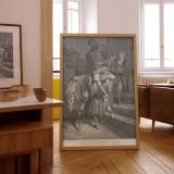 Samaritan at the Inn - Biblical Kindness Scene by Gustave Dore canvas wall art - Image 7