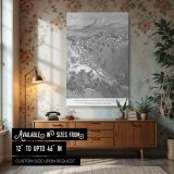 Samson with Jawbone - Gustave Dore Against the Philistines canvas wall art