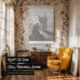 Samuel Blesses Saul - Gustave Dore Old Testament Prophetic Scene canvas wall art - Image 3