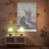 Samuel Blesses Saul - Gustave Dore Old Testament Prophetic Scene canvas wall art - Image 5