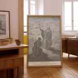 Samuel Blesses Saul - Gustave Dore Old Testament Prophetic Scene canvas wall art - Image 7