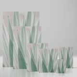 Sansevieria Plant - Minimal Green Botanical Close-Up canvas wall art - Image 4