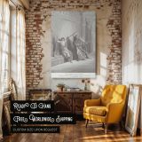 Saul Attacks David - Gustave Dore Jealous King's Fury Scene canvas wall art - Image 3