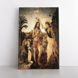 Baptism of Christ Painting by Leonardo Da Vinci Canvas Wall Art - Image 5