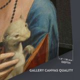 Lady with an Ermine Painting by Leonardo Da Vinci Canvas Wall Art - Image 7