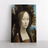 Lady with an Ermine Painting by Leonardo Da Vinci Canvas Wall Art - Image 5