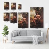 Leonardo Da Vinci Paintings Canvas Wall Art - Image 6