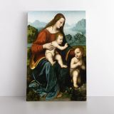 Saint John the Baptist Painting by Leonardo Da Vinci Canvas Wall Art - Image 5